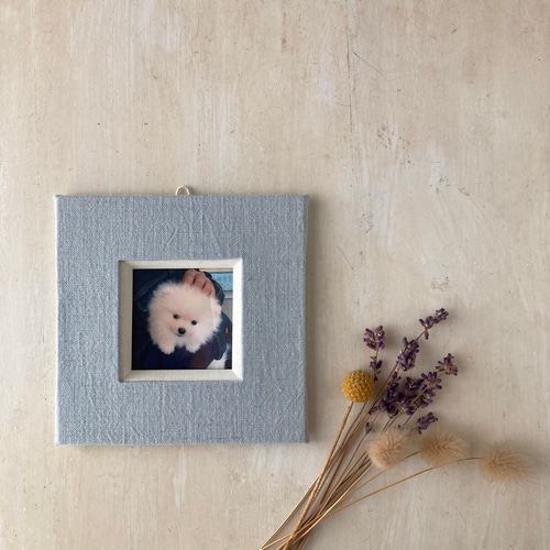 フレームキット】テキスタイル フォト フレーム ☆アレンジ自由！何を