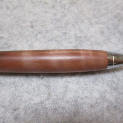 山桃　縮み杢　椿油仕上げ　木軸シャープペンシル(ボールペン)　希少材 10枚目の画像