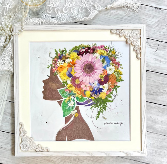 押し花絵　木製額装　他　7点　(写真掲載のお品) 71qjP4NiHjL._UF350,350_QL50_.jpg