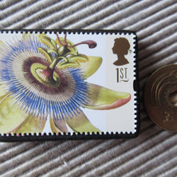 イギリス　切手ブローチ 9564 3枚目の画像
