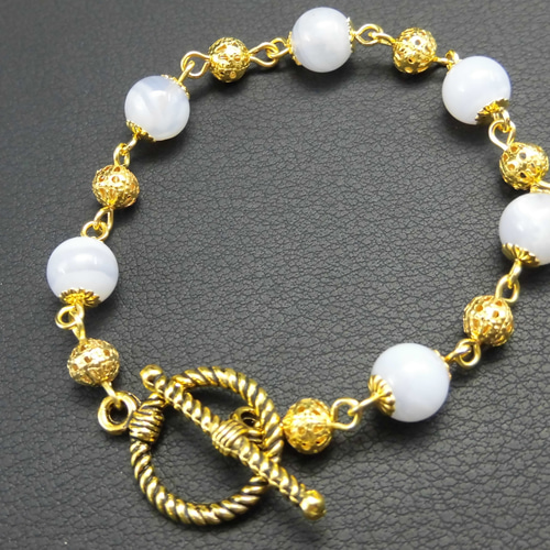 ★【ブレスレット】Gブルー グリーン系 アシメ シンプル ブラジル産グリーンカイヤナイト ボタンカット7×7×3mm ブレスレット