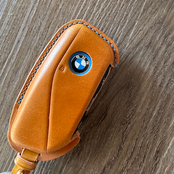 BMW Cordovan コードバン レザーキースーツ 革製品 高級皮革 キーケース 本革 電気自動車 XM ix 第6張的照片