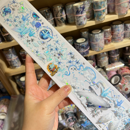 海外マステ　装飾マステ　おすそ分け　まとめ売り　50ループ 9月新作④ ロールシール 切り売り おすそ分け 50ループ 男の子