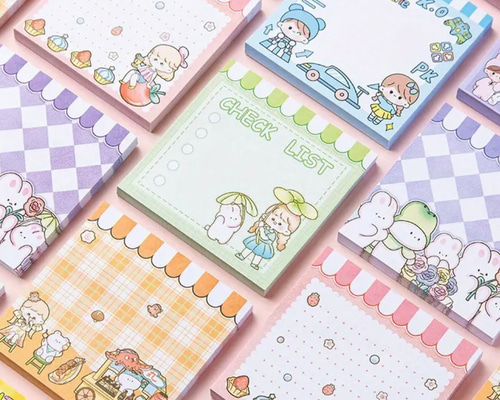 ★ 韓国作家様 メモパッド バラ売り ① PRANKIE HOUSE シンプル メモパッド – 韓国雑貨・韓国文房具通販