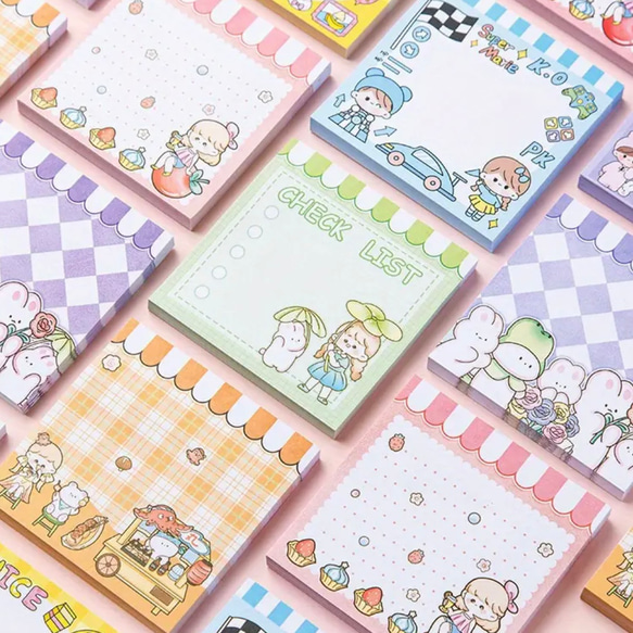 送料無料】韓国メモパッド ♡⃛1セット その他素材 Atelier mayo 通販
