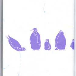 4月始まり 2024年 皇帝ペンギン スケジュール手帳 イラストカバー2枚 栞付き B6 全48ページ 辰年 竜 6枚目の画像