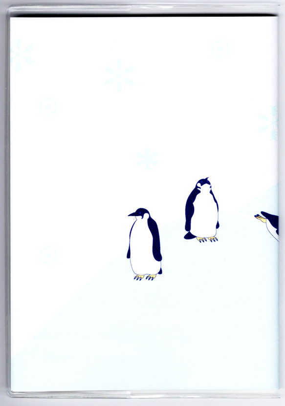 4月始まり 2024年 皇帝ペンギン スケジュール手帳 イラストカバー2枚 栞付き B6 全48ページ 辰年 竜 4枚目の画像