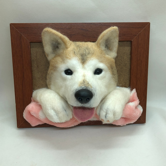 かずちゃん様専用　愛犬さんのオーダーフレーム　愛猫さんプラス1000円で製作可能です　うちの子 4枚目の画像