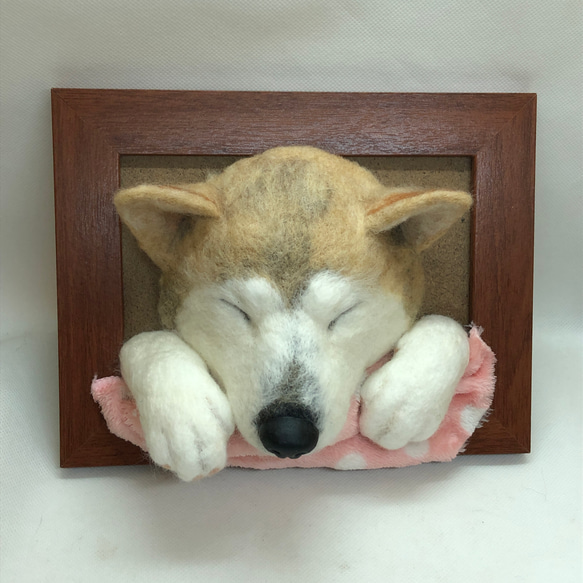 かずちゃん様専用　愛犬さんのオーダーフレーム　愛猫さんプラス1000円で製作可能です　うちの子 3枚目の画像