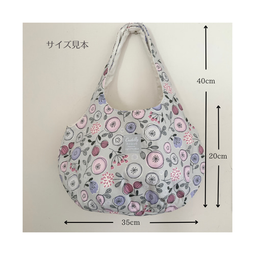 キラキラ⭐️　ひょっこり+ころりんバッグ ころりんバッグ Mサイズ ショルダー トートバッグ ざっくり 軽い