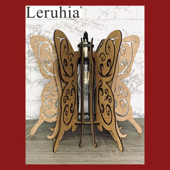 ★個性的なペンダントライト蝶型（レルヒア バタフライLW)  1灯E26 2枚目の画像