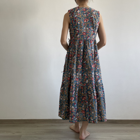 【120cm丈】Jumper dress | Navy Garden 4枚目の画像