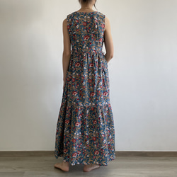 【130cm丈】Jumper dress | Navy Garden 4枚目の画像