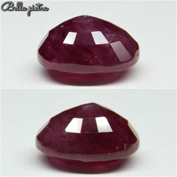 特大！5.45ct★天然ルビー アフリカ産 コランダム オーバル ルース レッド Ruby 裸石 宝石 天然石 39 8枚目の画像