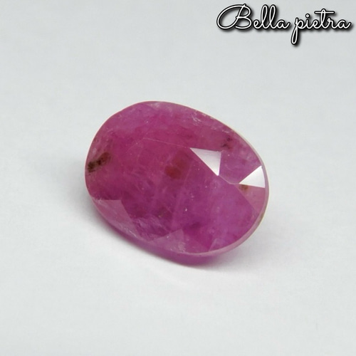 暮らしに便利なアイテム 大粒2.57ct☆天然ルビー タンザニア産 コランダム オーバル ルビー