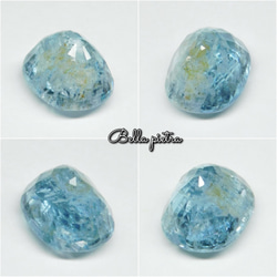 2.92ct★非加熱☆天然アクアマリン ブラジル産 オーバル ルース Aquamarine 裸石 宝石 天然石 44 9枚目の画像