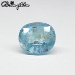 2.92ct★非加熱☆天然アクアマリン ブラジル産 オーバル ルース Aquamarine 裸石 宝石 天然石 44 4枚目の画像