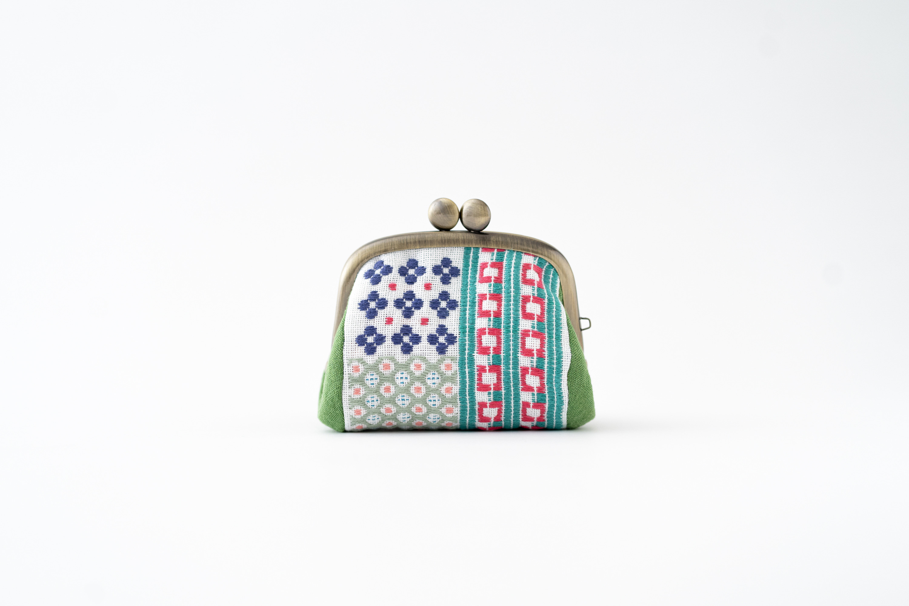 koginがま口(中)  早春賦【受注制作】