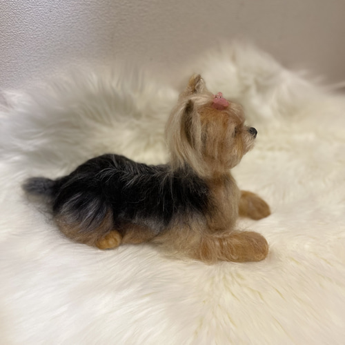 ヨークシャテリア　羊毛フェルト　momoichigo ヨークシャテリア 羊毛フェルト momoichigo - メルカリ