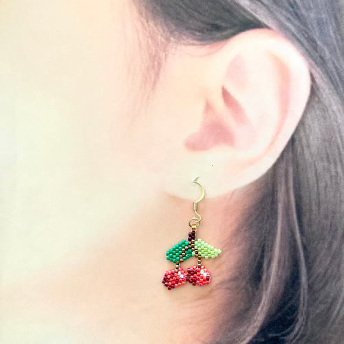 あーもんど♡☆デリカビーズピアス12点 デリカビーズピアス no.2 | mu.mu.mu