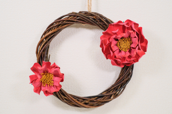 レザー フラワー ヒマワリ 皮革 花 アートフラワー GIFT.FLower