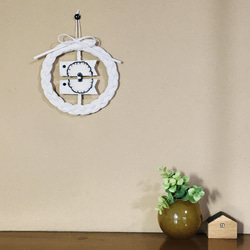 鯉のぼり壁飾リース　ホワイト【送料無料】 5枚目の画像