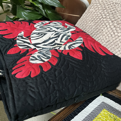 ハワイアンキルト トートバッグ パッチワーク ハワイアンキルトバッグ