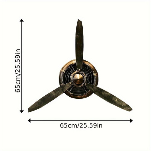 飛行機 プロペラ メタル レトロな飛行機 プロペラ壁装飾