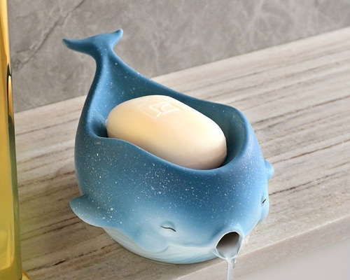 石鹸入れ クジラ かわいい クリエイティヴ セラミック c354d37488a458a0e1a68f019828b3