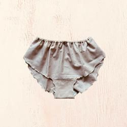 【シルバー様】リラックスショーツ　ふんどしパンツ　ハンドメイド ふんどしパンツ 単品 リラックスショーツ ふんどしショーツ シルバー