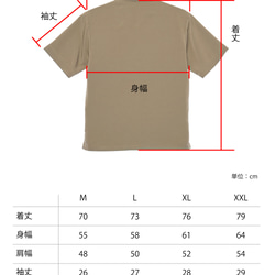【ヒエログリフ文字入れ】シルキー半袖シャツ「セト」 11枚目の画像
