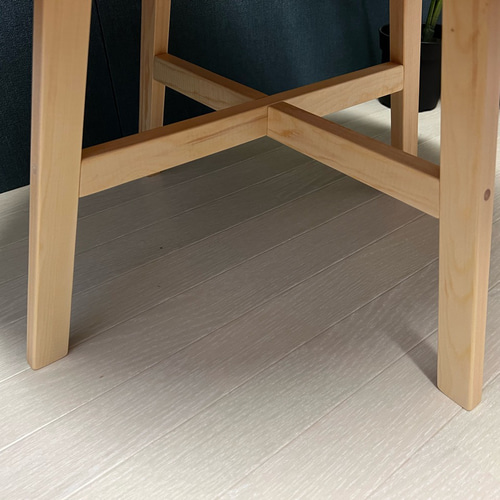 送料無料】 ローテーブル 丸形 60cm スギ 木組固定脚 ローテーブル