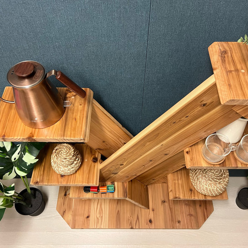 【送料無料】 シェルフ アガベ 杉 90cm 30cm 105cm 送料無料】 シェルフ アガベ 杉 90cm 30cm 105cm 【公式通販】