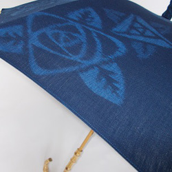 久留米絣の日傘　「聖母月」 6枚目の画像