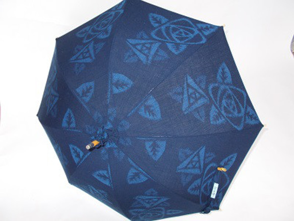 久留米絣の日傘　「聖母月」 12枚目の画像