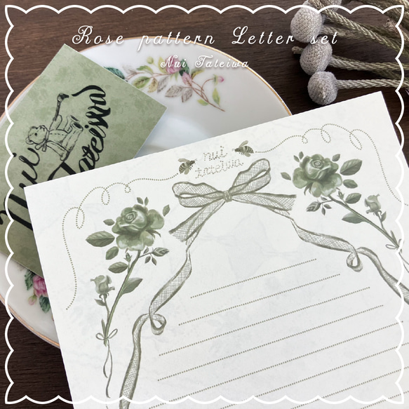 Rose pattern Letterset 7枚目の画像