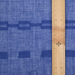 【アウトレット特価品】ガテマラ生地BLU（MS058）グアテマラ コットン 織柄入り 手織り生地 3枚目の画像