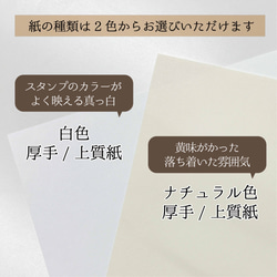 【ウェディングツリー用説明書】　シール｜スタンプ｜指印タイプ対応　送料無料 11枚目の画像