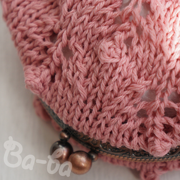 Ba-ba ☆ Pattern knitted pouch No.C1732 第2張的照片