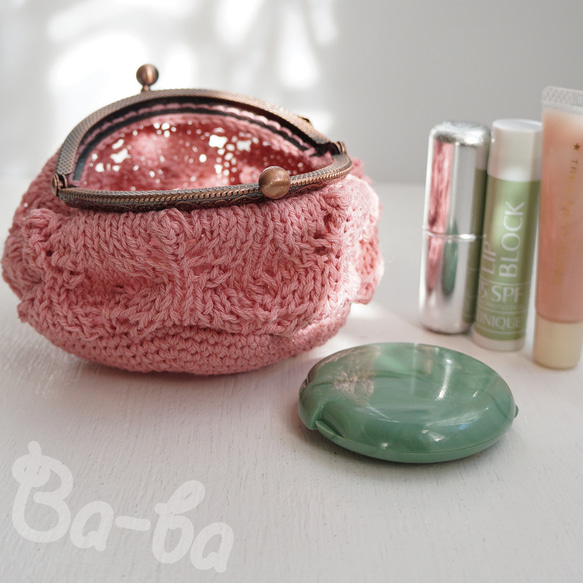 Ba-ba ☆ Pattern knitted pouch No.C1732 第8張的照片