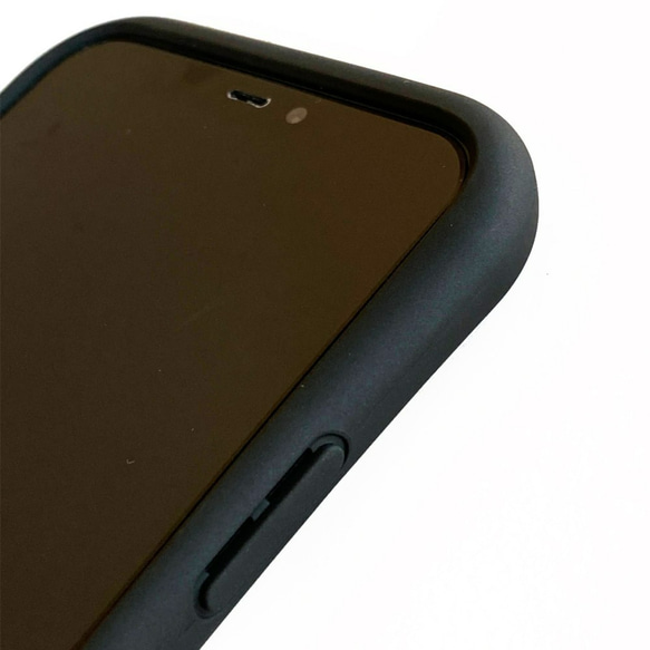 iPhone グリップケース 北欧 スマホケース/スマホカバー 【優しいリンゴ】 5枚目の画像