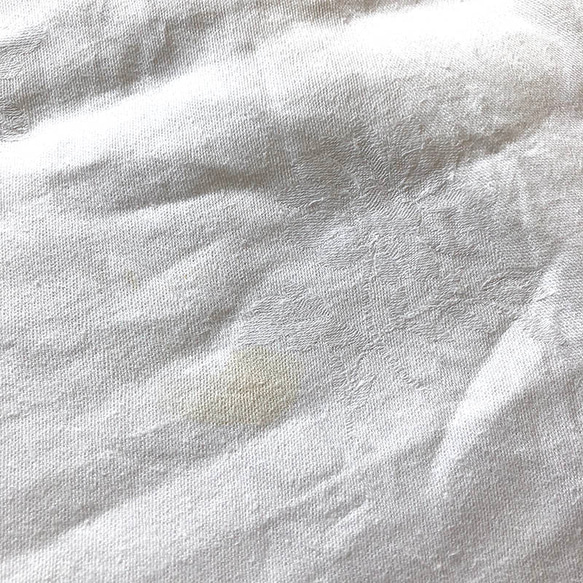 リネンシーツ　フラット ダマスク織　ダブルサイズ　大きな白い布_ 12Cle17 8枚目の画像