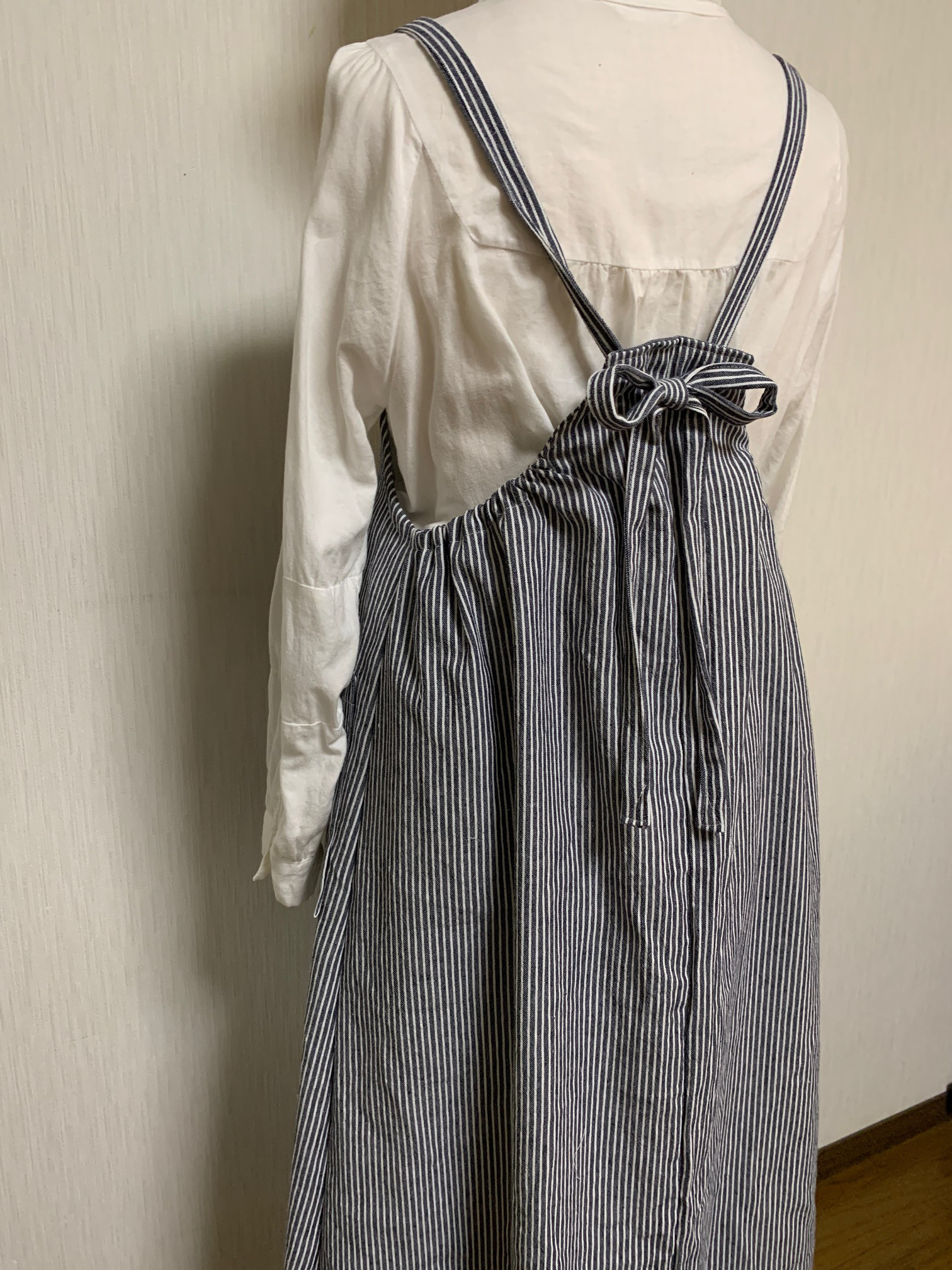 *517 ハンドメイド　ワンピース　エプロン　ドレス　くま　110 楽天市場】可愛いドレスエプロン ワンピースエプロン 北欧風