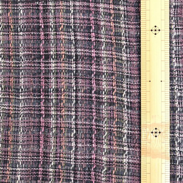 【アウトレット特価品】JTH751（GS454）タイ ジョムトン織 手織りコットン生地 2枚目の画像