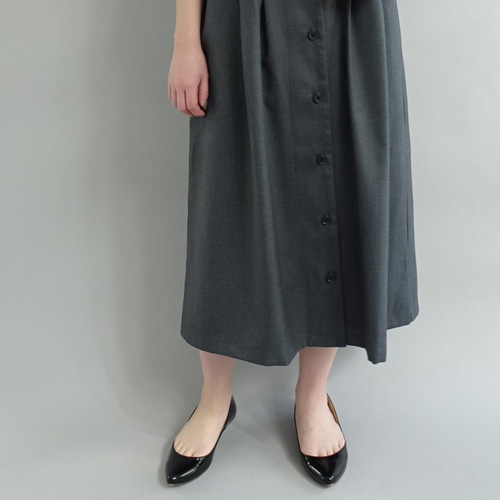2way】オールシーズン万能ジレワンピース＜グレー＞ ワンピース