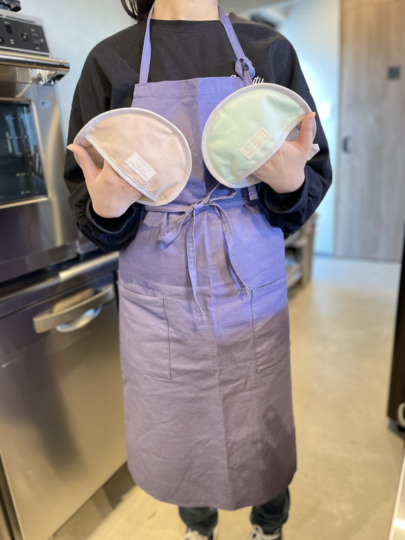 鍋敷きにもなる鍋つかみ 11枚目の画像