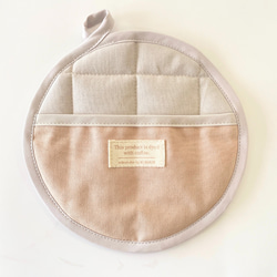 鍋敷きにもなる鍋つかみ 6枚目の画像