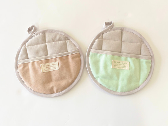 鍋敷きにもなる鍋つかみ 14枚目の画像