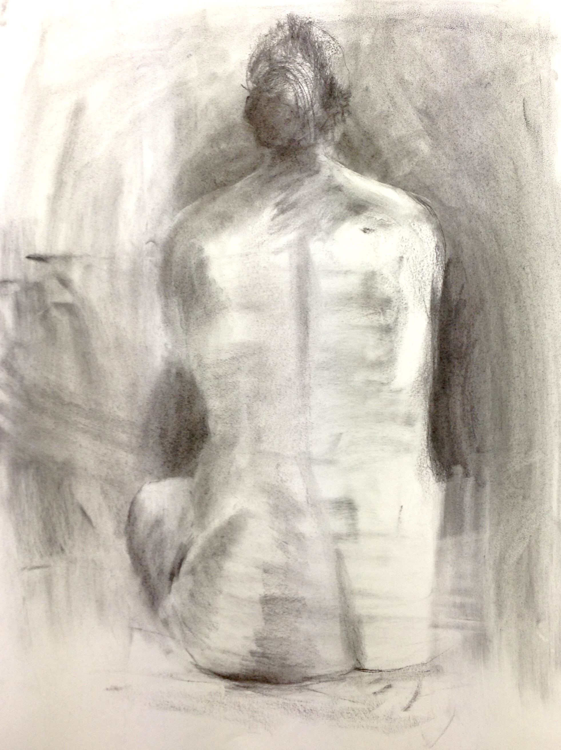 裸婦画A4 手描き鉛筆画の版画 Yahoo!オークション - 手描き鉛筆画 女性#64【A4サイズ】