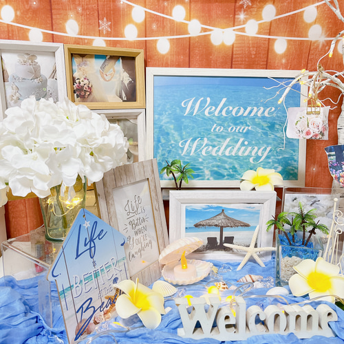 ウェルカムスペース 結婚式 まとめ売り ウエディング サマー